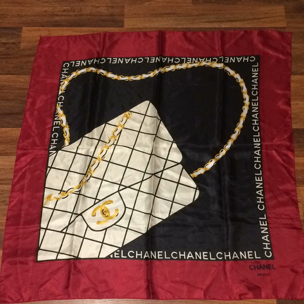 Chanel Silk Scarf